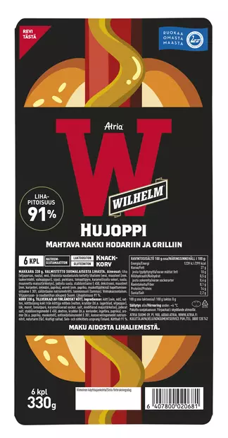 WILHELM HUJOPPI - Makkarat ja Nakit - 6407800020681 - 1